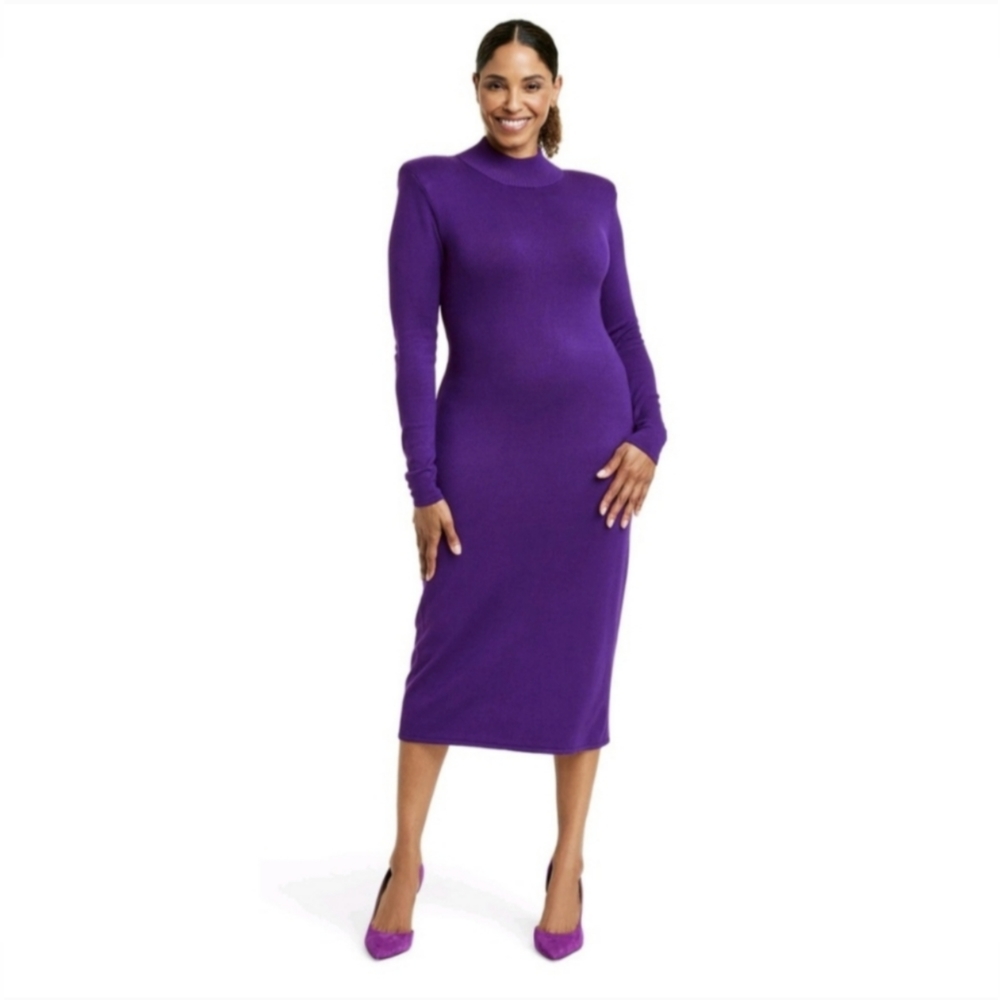 Sergio Hudson x Target Women's Long Sleeve Strong Shoulder Dress